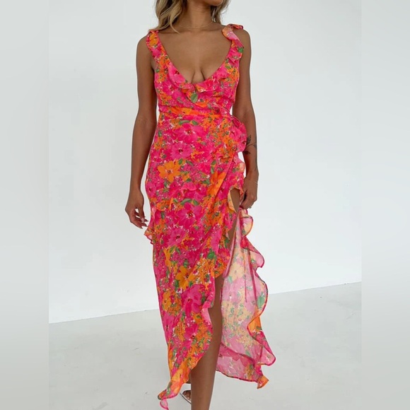 Rumored Just Like Heaven Maxi Dress - Picture 1 of 7